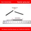 Micro Precision Extension Tension Spring Set with Hooks, 0.4mm Wire Diameter, 3-5mm Outer Diameter