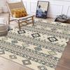 Moroccan Style Carpet for Living Room, Bedroom, Coffee Table, or Bedside Tatami Mat