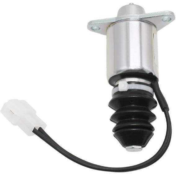 129271-77950 129209-77950 1503SP-12ETS 12V Kraftstoff-Absperrventil Kompatibel mit Yanmar Motor 2YM15 3YM30 3JH5E 4JH4E