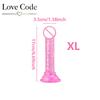Transparent Dildo Suction Cup Jelly Dick Women Sex Toys Soft  Masturbators Penis