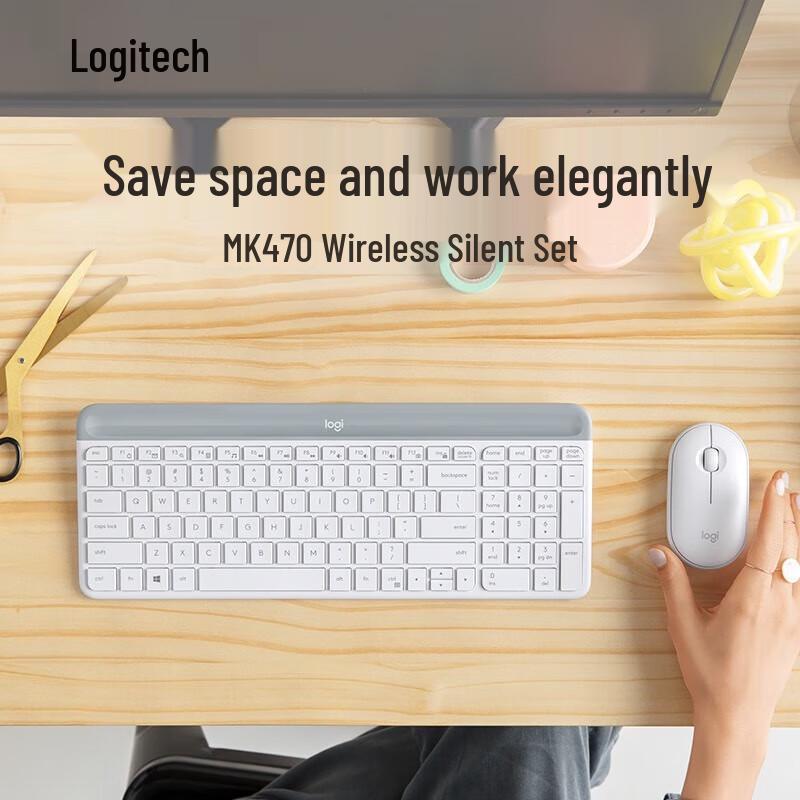 

Logitech MK470 Wireless Keyboard & Mouse Combo