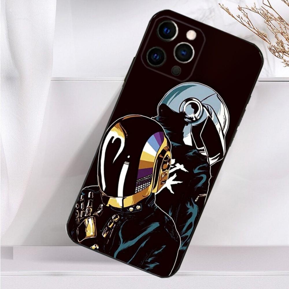 

Чехол для телефона France Band D-Daft P-Punk для iPhone 16,15,14,13,12,11 Plus,Pro Max,XS,X,XR,SE,Mini,8,7 Мягкий силиконовый черный чехол iPhoneX