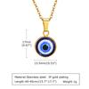 Protection Evil Eye Necklace for Women, Trendy Lucky Amulet Pendant Necklace Gifts for Sister Friends Gift