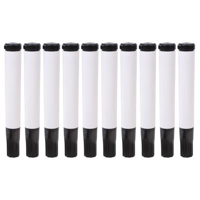 10 Stück Wiederverwendbare Whiteboard-Marker Stifte Stange Ergonomisches Griffdesign Freundlicher Kunststoff Für Büro- und Klassenzimmergebrauch