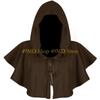 49MD with Cap for Halloween Costume Capes Stage Performance Props Party Accessory Theater for Play Acting Tools