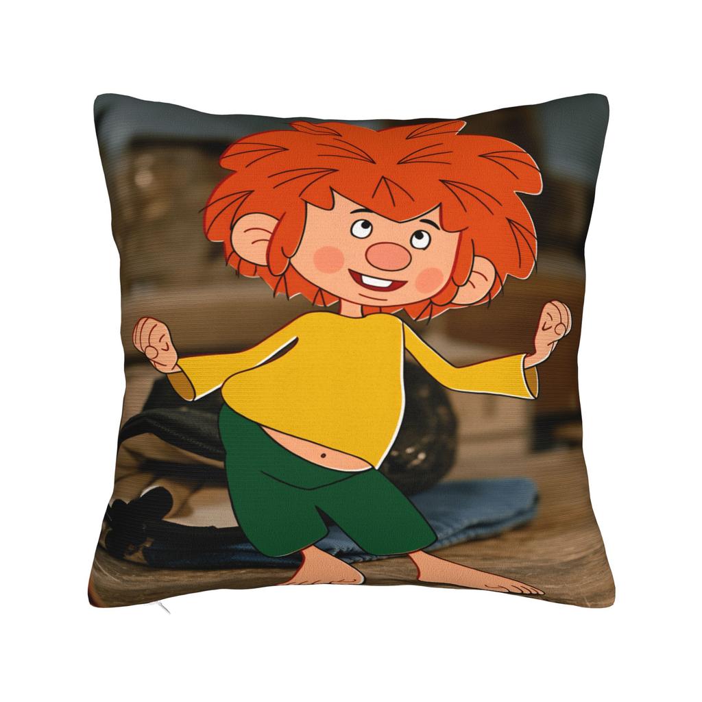 Federa Cuscino P-Pumuckl Federa Comoda per Divano Camera da Letto Decorazione Casa Federe Vintage