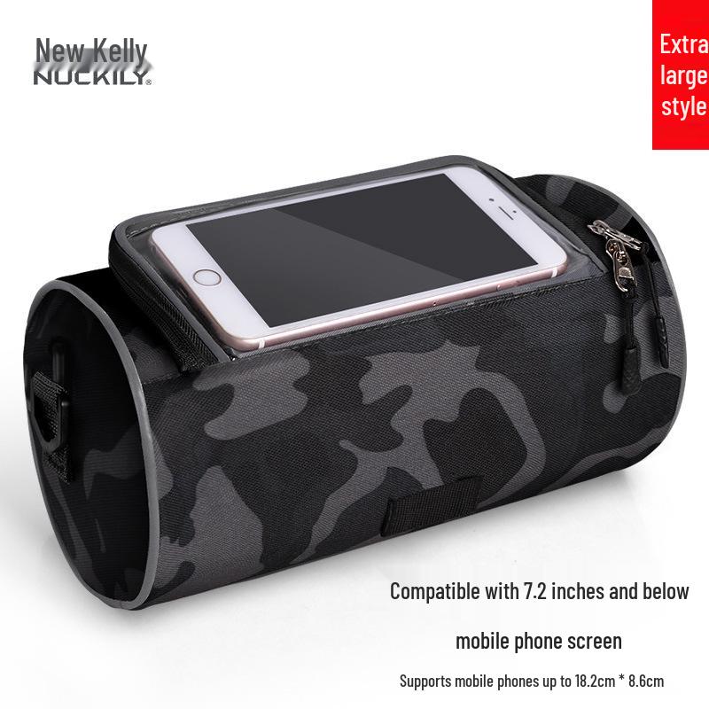 Bolsa Impermeable para Manillar de Bicicleta y Patinete para Almacenamiento Frontal