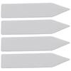 100pcs Plant Label White Waterproof, Plastic Nursery Garden Labels Gardening Plant Tag Garden Decoration Ornaments Wholesale