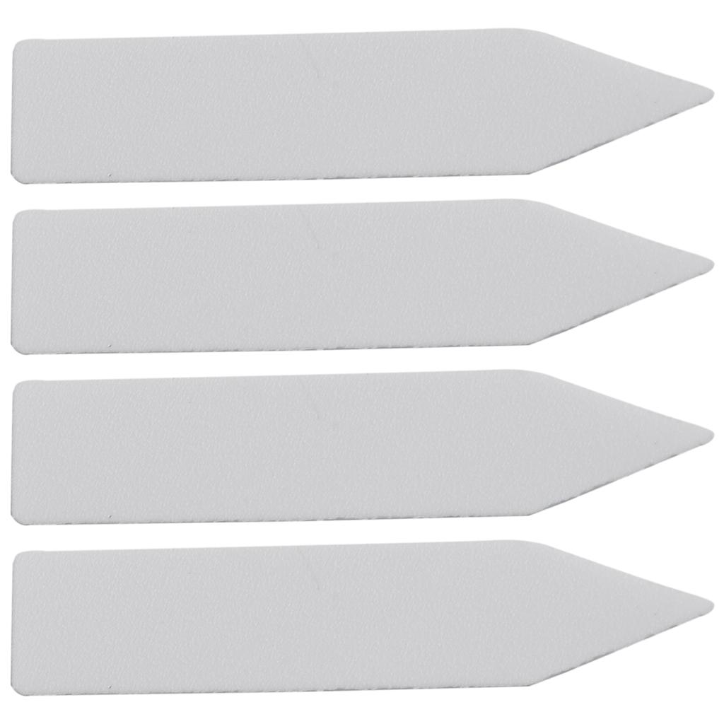 100pcs Plant Label White Waterproof, Plastic Nursery Garden Labels Gardening Plant Tag Garden Decoration Ornaments Wholesale