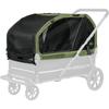 Extra-large Dog Cart, Roof Only, 80kg Weight Capacity, AIRBUGGY AIR CRUISER ROOF MOSS GREEN, AD1921, Roof Only, Suitable for Outdoor Use.