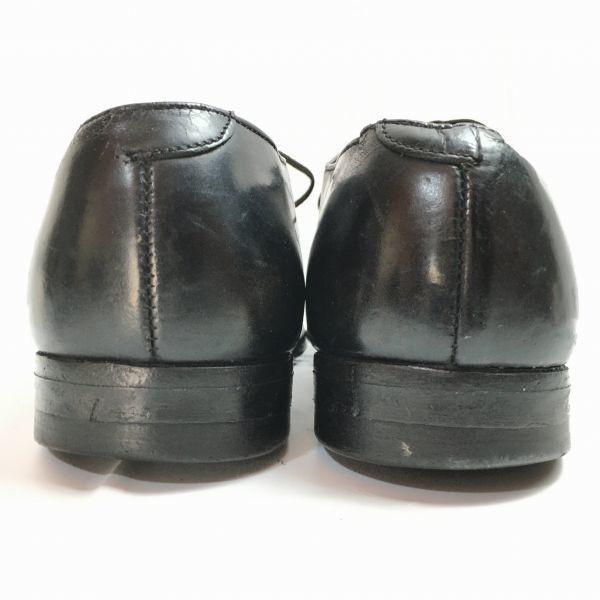 1961 SPORTWELT SHOE CO. U.S. NAVY Service Shoes Size 7R (25.0cm) Black 6-Eyelet Vintage 60s(USED)
