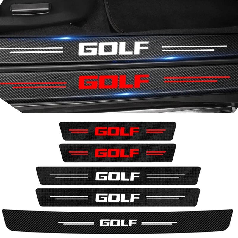 2026 Hot For VW VOLKSWAGEN for VOLKSWAGEN R GTI Rline Passat Magotan CC Polo Golf Tiguan Jetta Car Door Sill Threshold Sticker T