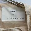ESTNATION ×Kaon Collaboration 12-140-10-120010 Shoulder Ribbon Blouse Tops F whiteUsed