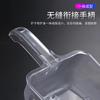 Ice Scoop Shovel Kitchen Scooper for Ice Maker Scoops for Bar Party Plastic Ice Scoop Transparent Kitchen Supplies