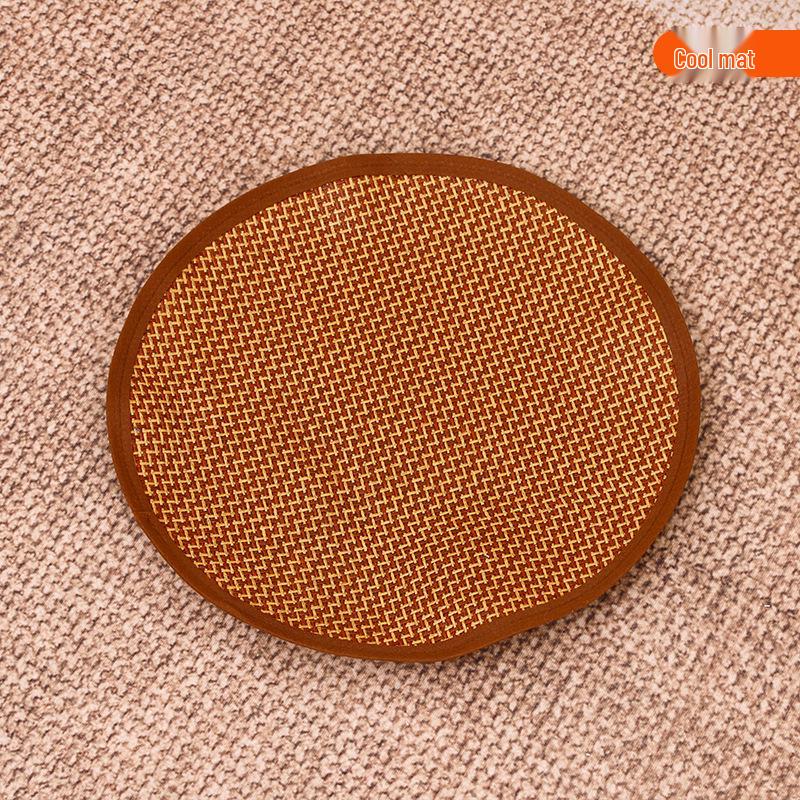 Breathable Woven Cattail All-Season Cat Bed