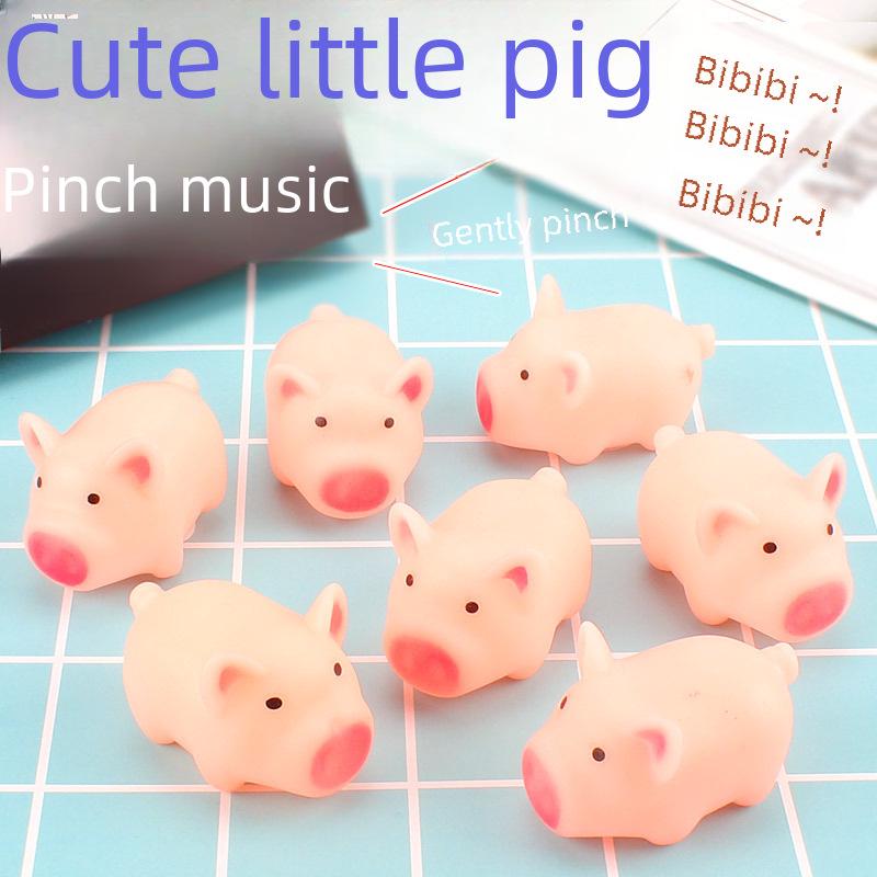Cute Piglet Stress Toy - Pink Mini Pig Squeeze Toy
