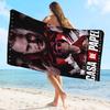 JuL C'est Pas Des Lol Beach Towel Colorful Bath Towels for Girl Microfiber Quick Dry Sand Free Beach Yoga Spa Gym Pool