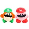 Soft And Cuddly Kirby Waddle Dee Plush Toy Featuring Mario Luigi Hat For Children
