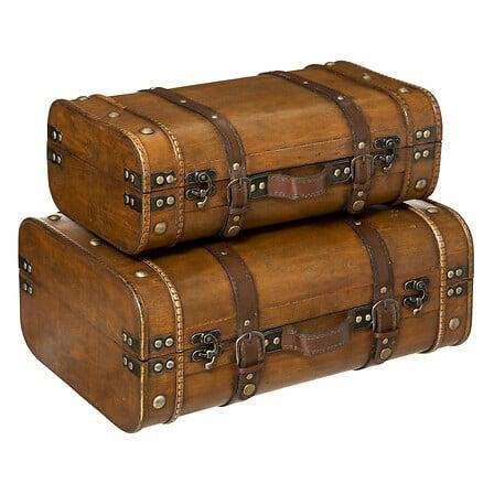 Set of 2 Bruce STORAGE BOXES