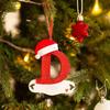 DIY Christmas Tree Decoration, Letter Pendant, 26 Letters, Home Holiday, Xmas Ornament, New Year, Nativity Decoration