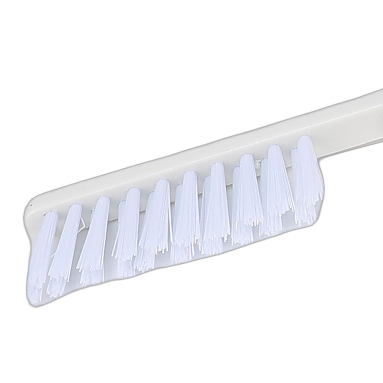 Toilet Brush Wall Mounted Dual Use No Drilling Bathroom Cleaning Brush for All Toilets Gray