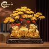 Lizhi Source Wealth Pixiu Treasure Basin Money Tree Ornament Store Cashier Desk Housewarming Opening Gift Living Room Wine Cabinet Decoration