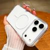 UltraThin Transparent Phone Case For iPhone 17 13 12 11 16 Pro Max 14 15 Plus 17 Air For Magsafe  Magnetic Charger Protect Cover