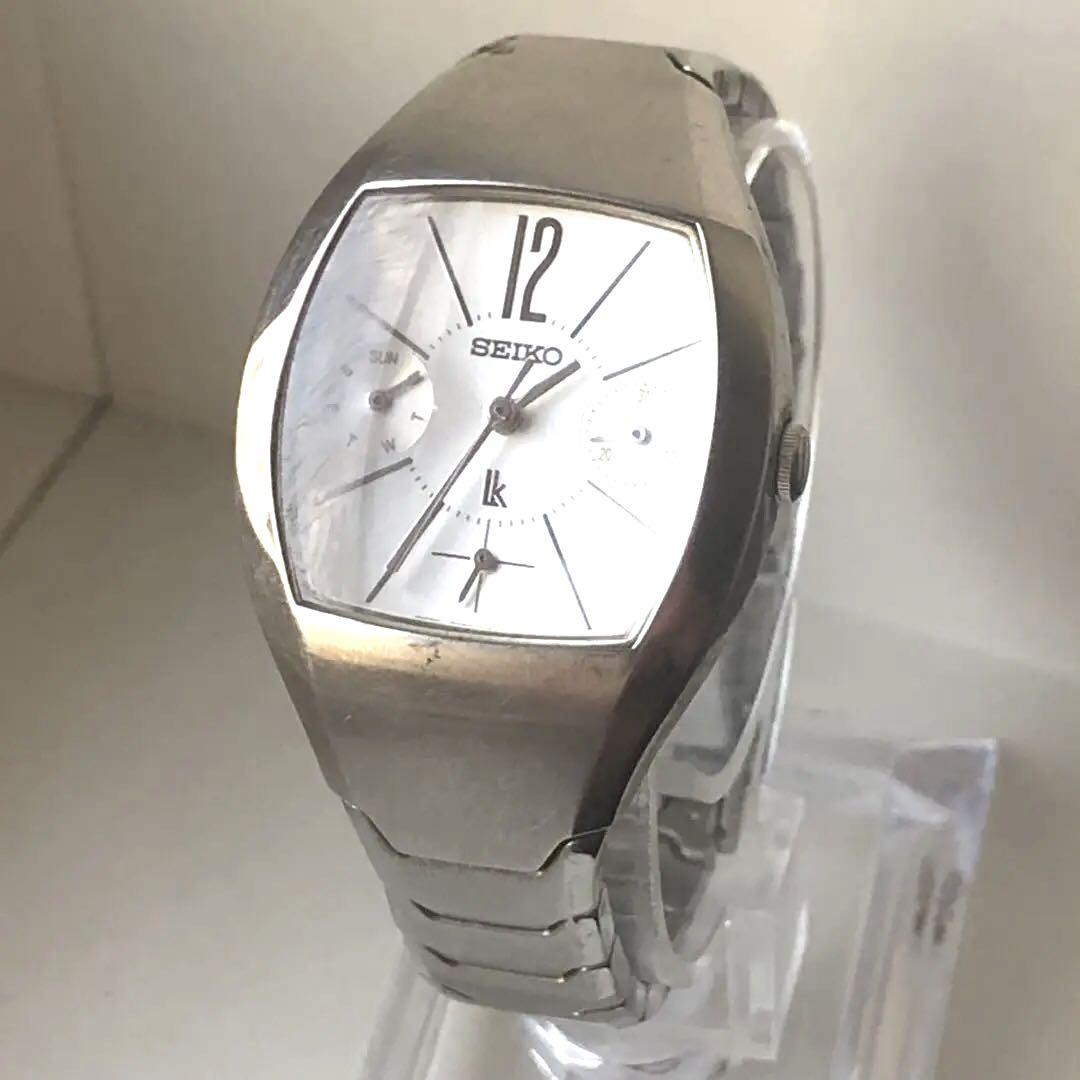 

[USED] SEIKO LUKIA Quartz Wristwatch, Working, Silver