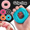 Adjustable Resistance Silicone Hand Grip Strengthener Ring for Forearm Muscle Training Rehabilitation and Fitness Exercise Equipment