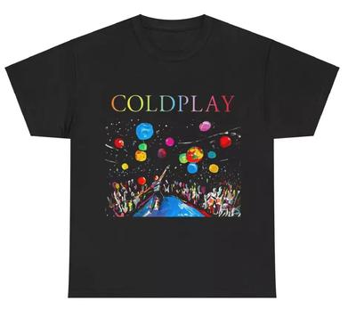 Koszulka Unisex z trasy koncertowej Coldplay