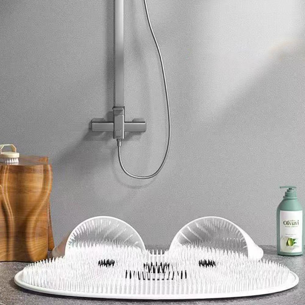 Non-Slip Silicone Massage Mat Thickened Shower Mat High Quality Cozy Foot Wash Tool  Foot Care