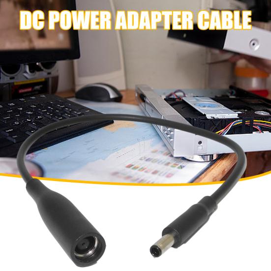 Kabel Zasilacza Prądu Stałego 7,4x5,0MM Gniazdo do 4,5x3,0mm Wtyk Przewód Konwertera Mocy do Laptopów Komputerów