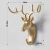 Wall Mounted Hooks Animal Head Rack Coat Caps Wall Hanger Horse Giraffe Elk Elephant Hooks Decorative Decor Bathroom Accessories