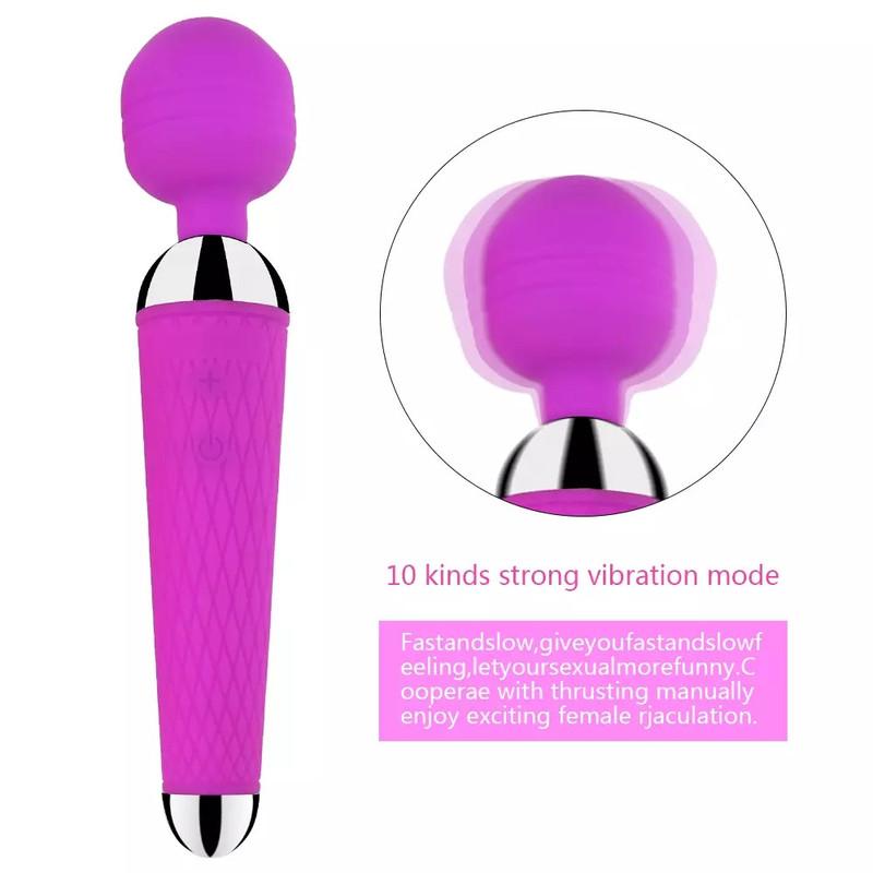 Powerful Vibrator AV Rod Magic-Wand Clitoris Stimulator Sex Toys for Women G Spot Massager Adult Erotic Product Adultes Sexy