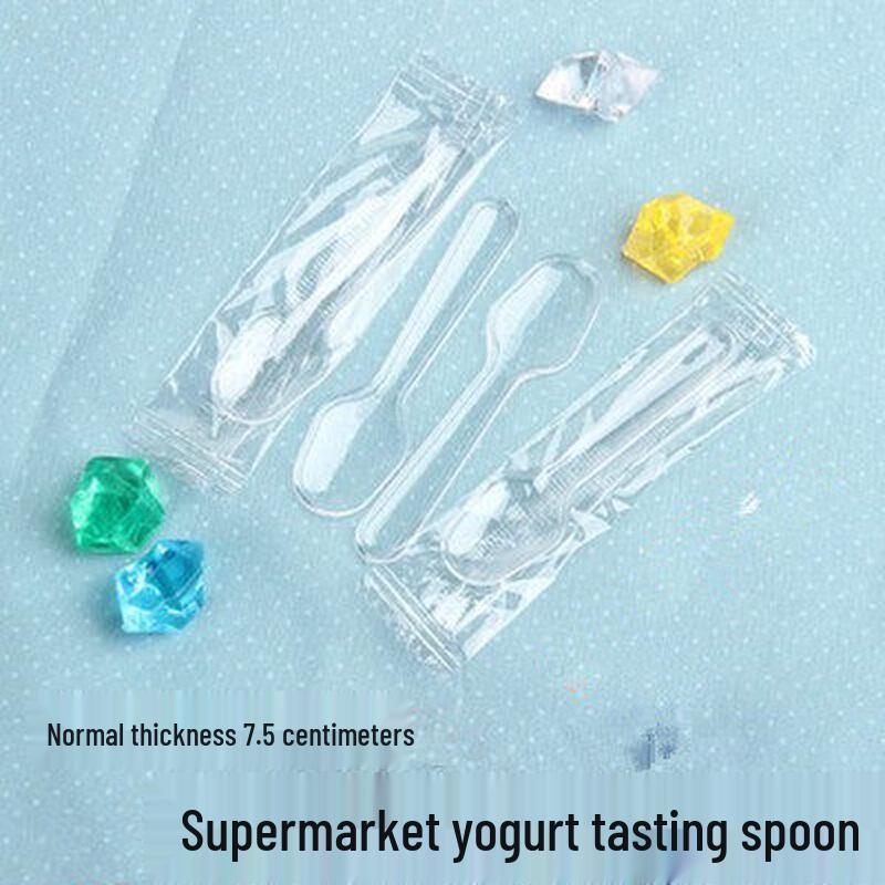 ZISIZ Disposable Food-Grade Tasting Spoons