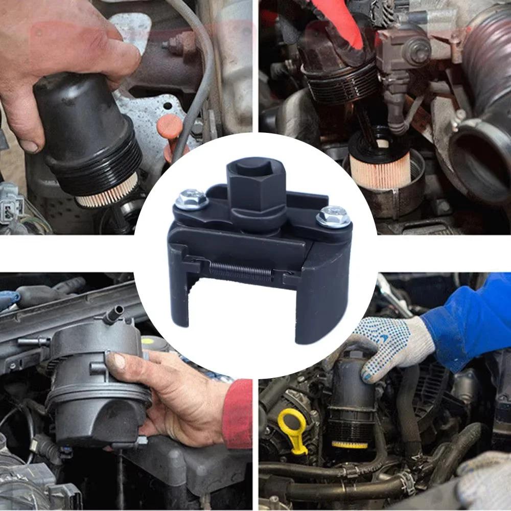 Two Jaw Machine Filter Wrench with Adjustable Forward and Reverse Rotation Filter Element Automotive Oil Grid Disassembly Tool