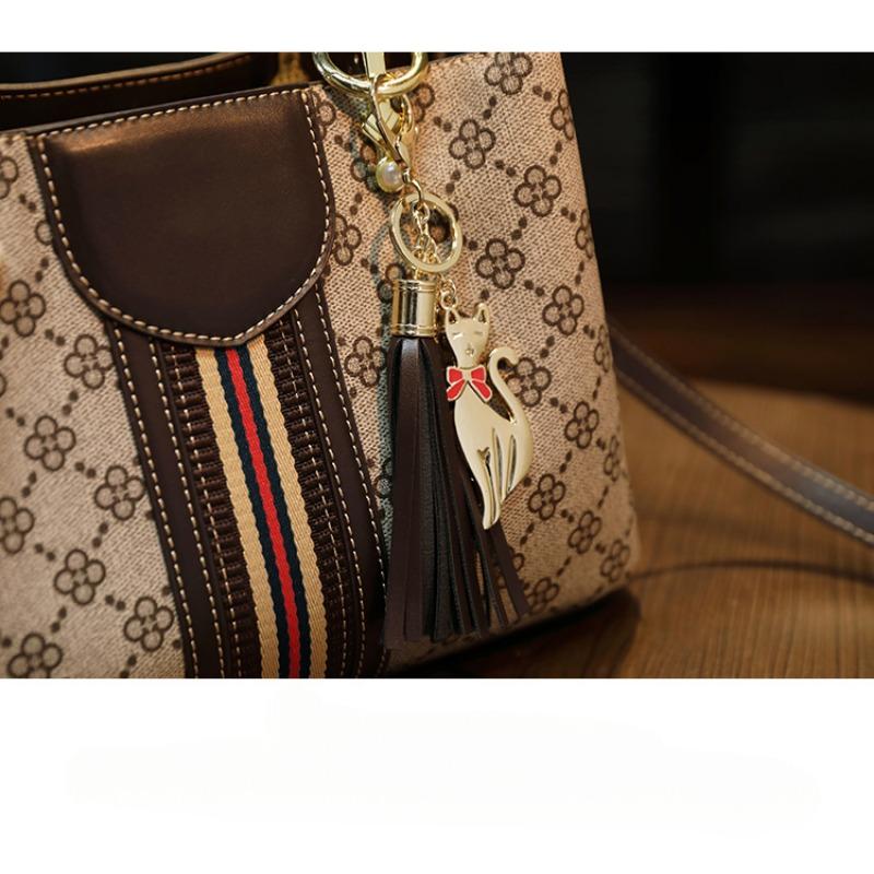 Women's Bags New Popular Fashion Versatile Shoulder Messenger Bag Women's Large Capacity Temperament Handbags Women