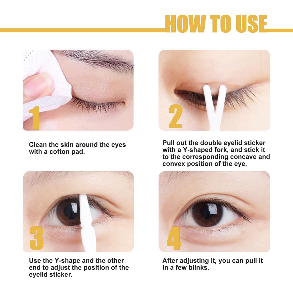 jaysuing invisible natural double eyelid stickers long lasting eye beauty stickers