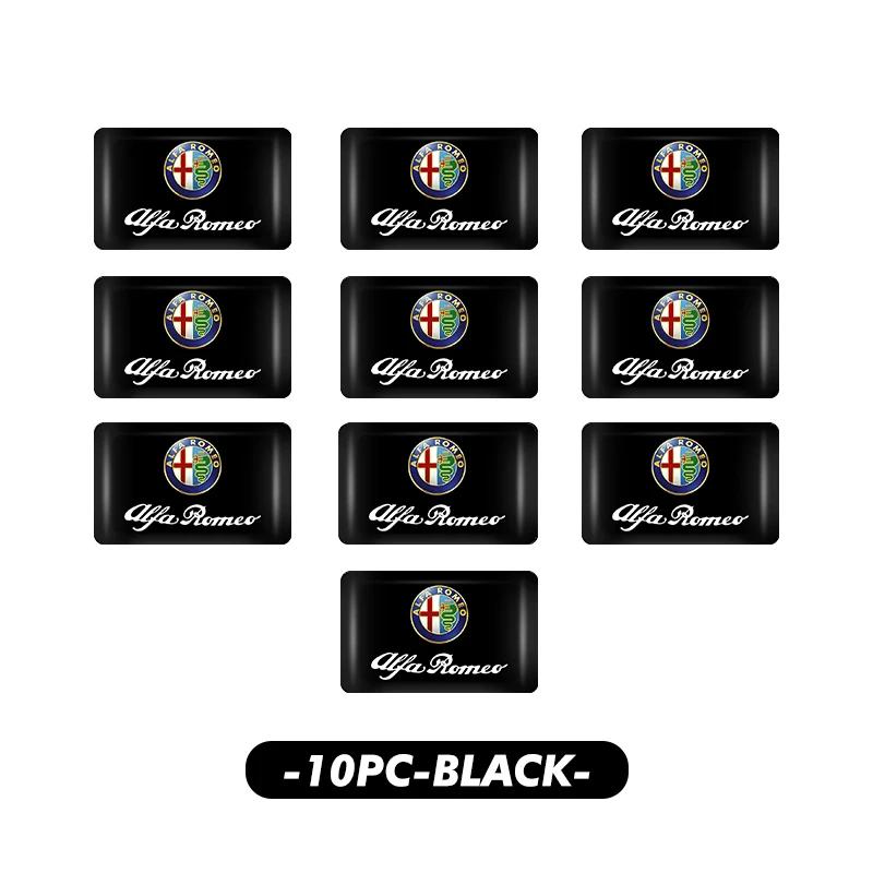 

Car Stickers For Alfa Romeo Car Styling 3D Epoxy Emblem Decor Auto Interior Sticker Accessories For Alfa Romeo 159 Giulietta Giu