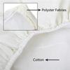 Quilted Fabric Air Conditioner Cover for Indoor/Window Ac Units Elastic Strap Dustproof Protective Cover for Air Conditioning