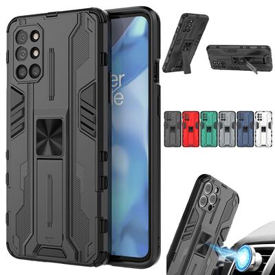 Pouzdro pro OnePlus 9R Luxusní nárazuvzdorný držák do auta Magnetický Armor Pouzdro na telefon pro OnePlus 9R 9r 9 R LE2101 6,55" Zadní kryt