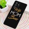 Wife Mom Boss Quotes soft TPU Phone Case For Samsung Galaxy note 10 pro S26 S25 S24 S23 S22 Ultra Plus S21 FE S20 Cover