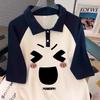 Girls Summer Cotton Polo Shirt Fashionable Short Sleeve T-Shirt For Middle And Big Kids Student Casual Top