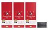 Cow Brand Milk Red 85g X 6 Includes Original Cow Brand Cleansing Bar Soap for Face and Contains Gentle Floral Soap, Box, Bars, 3-pack Set, Tissues.