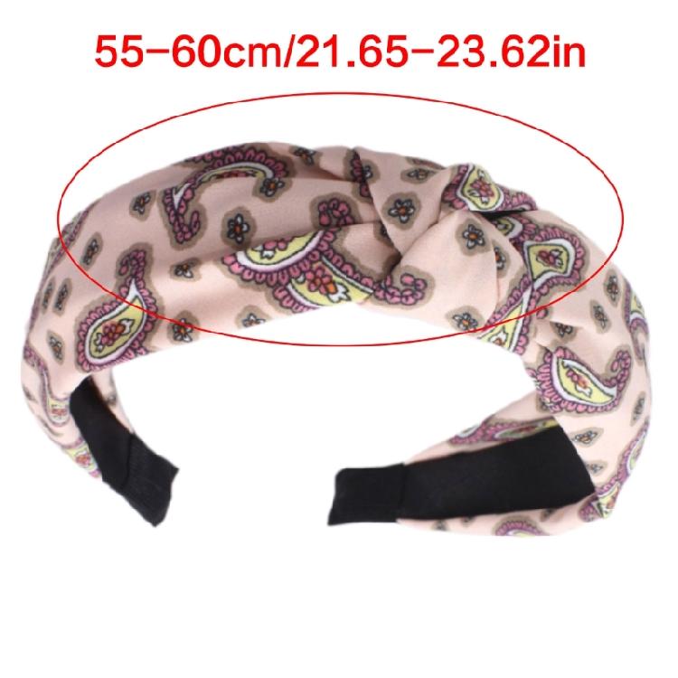 Women Fashion Hairband Wide Elastic material Hairband Printed Design Comfortable