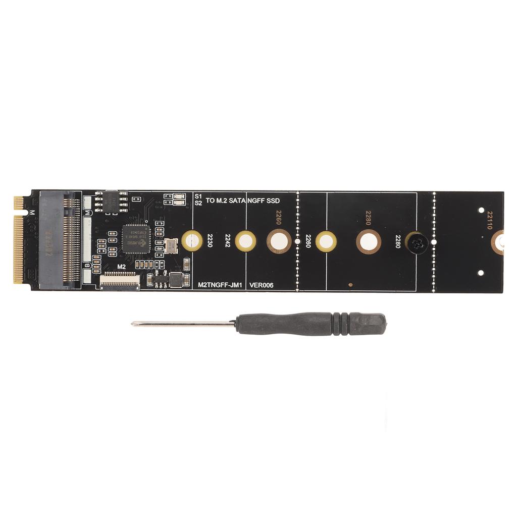 M.2 SATA NGFF Expansion Card SATA3.0 6Gbps Plug and Play KEY M NVME Expansion Card for Mainboard