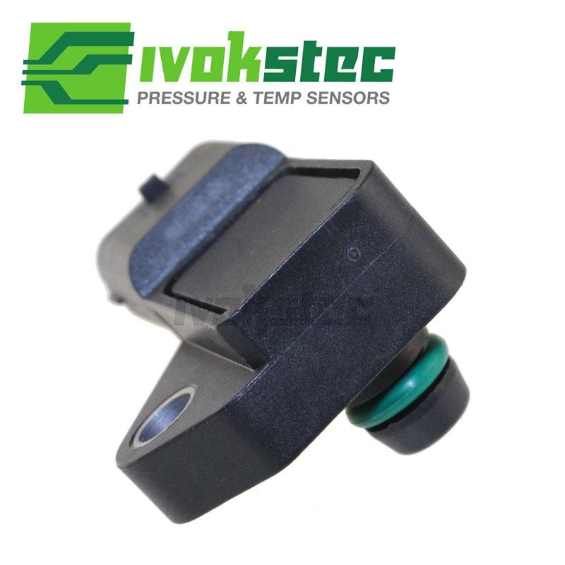 0281002487 MAP Intake Manifold Absolute Pressure Sensor For Opel Vauxhalll Astra G H Combo Corsa Meriva 1.7 CDT