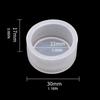Round Push Button Switch Protector Clear Silicone Button Cover Nested Install