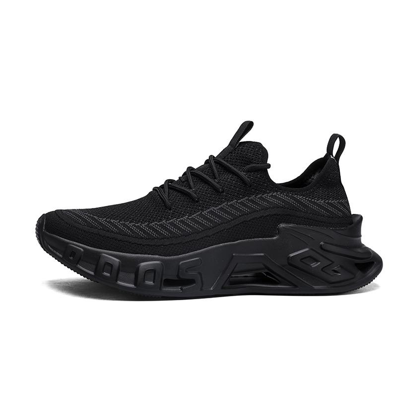 2025 Fashion Green Men‘s Running Shoes Big Size 46 Platform Sports Trainers Men Lightweight Athletic Shoes Zapatillas Hombre
