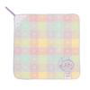 Marushin Chiikawa Loop Towel, Pastel Dot Shower, Organic Cotton, Antibacterial Treatment, 0776016200